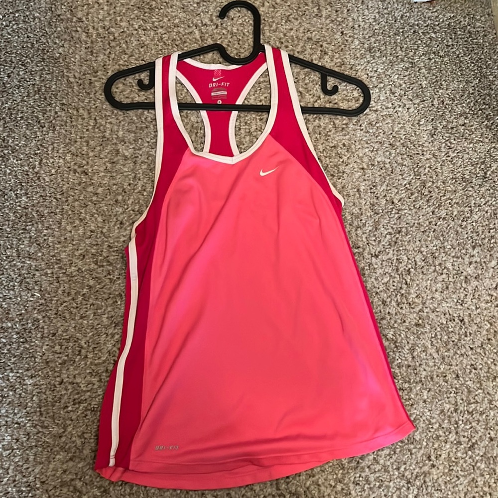 Pink Nike Dri-Fit Tank Top